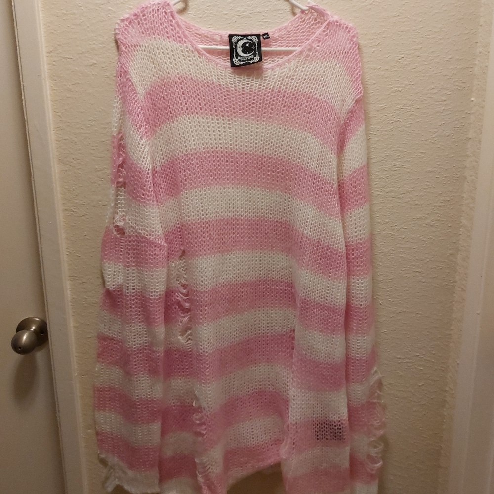 Marshmallow Knit Sweater XL Killstar